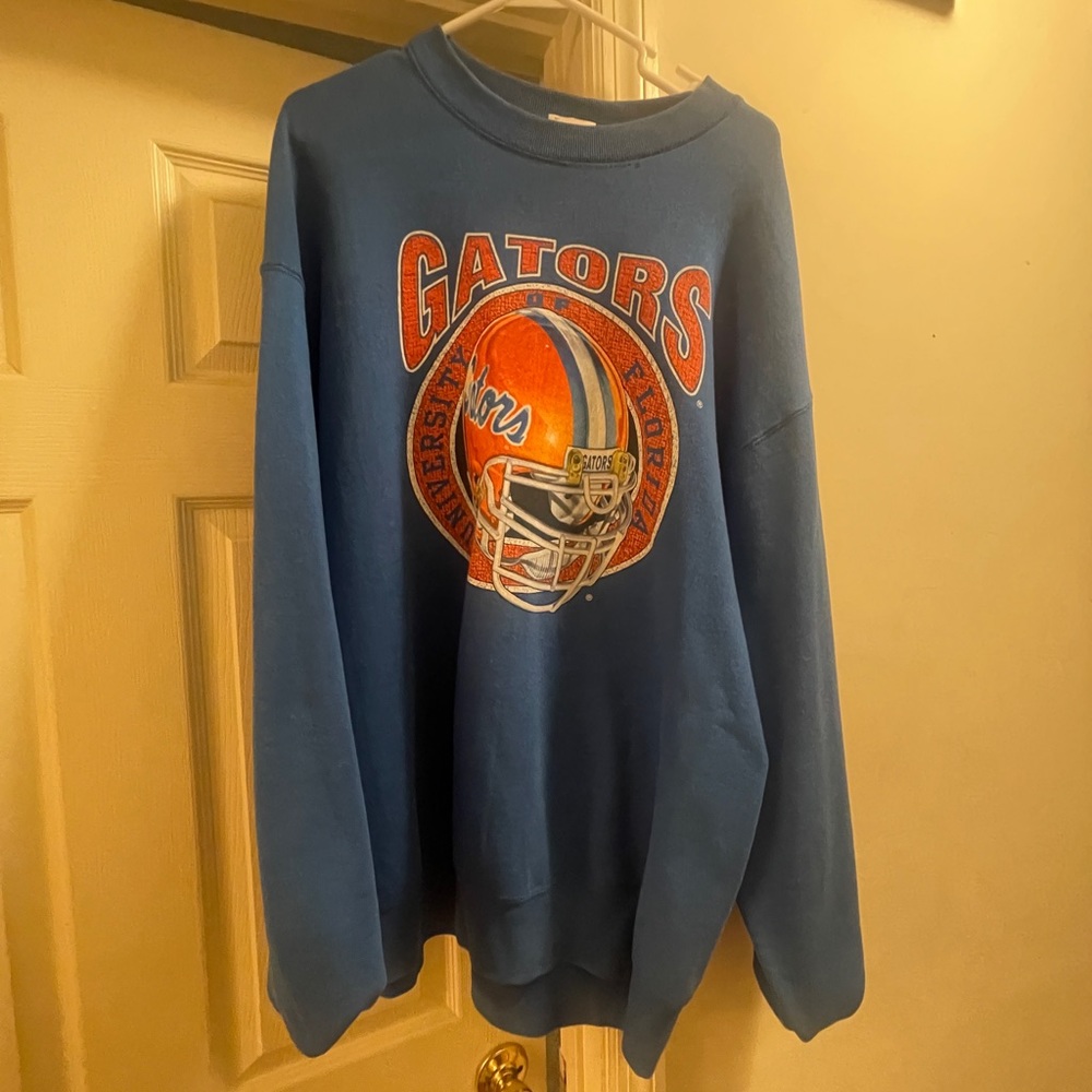 Vintage Over-Sized Florida gators football sweatshirt